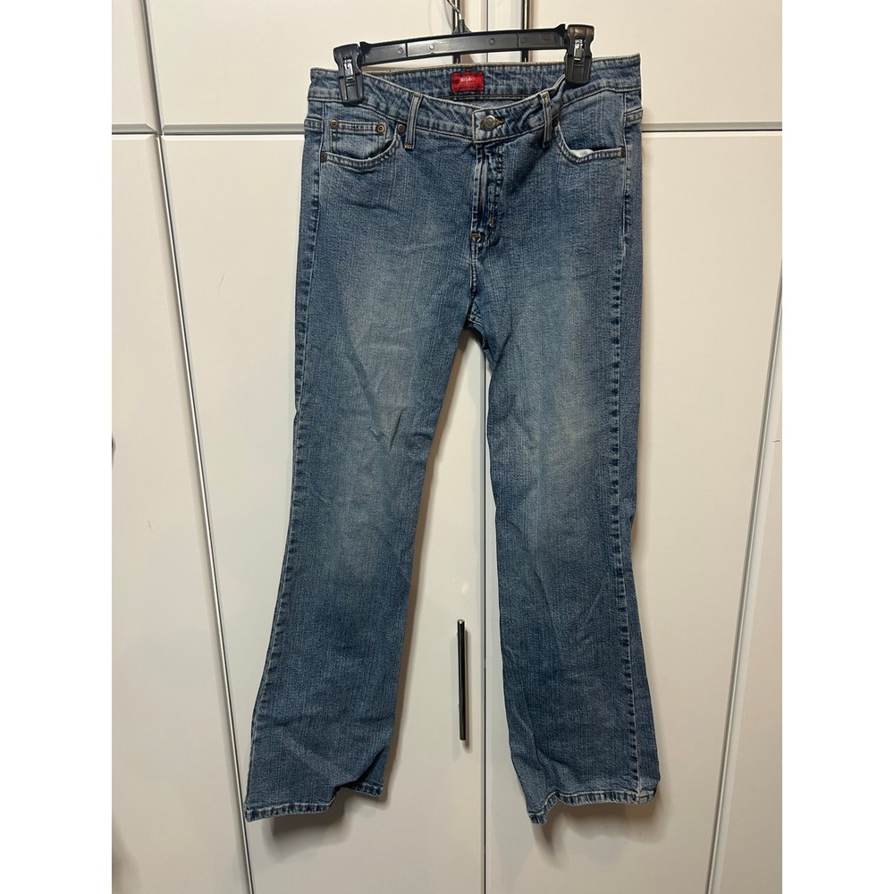 Mossimo Supply Co Womens Bootcut Jeans Medium Wash Blue Denim Pants